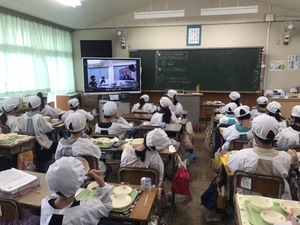 栗橋南小学校での実施風景1